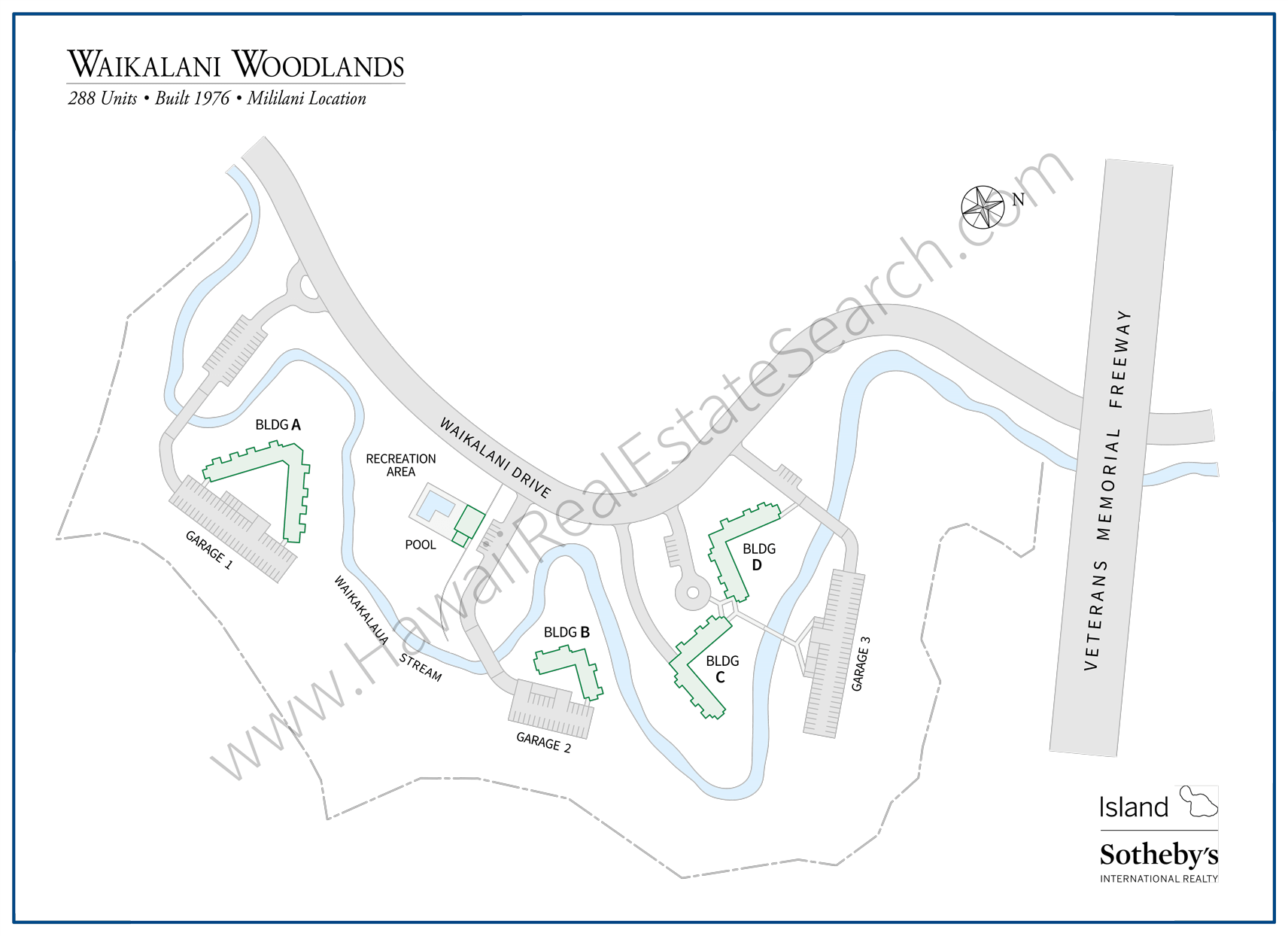 Waikalani Woodlands Overall Map